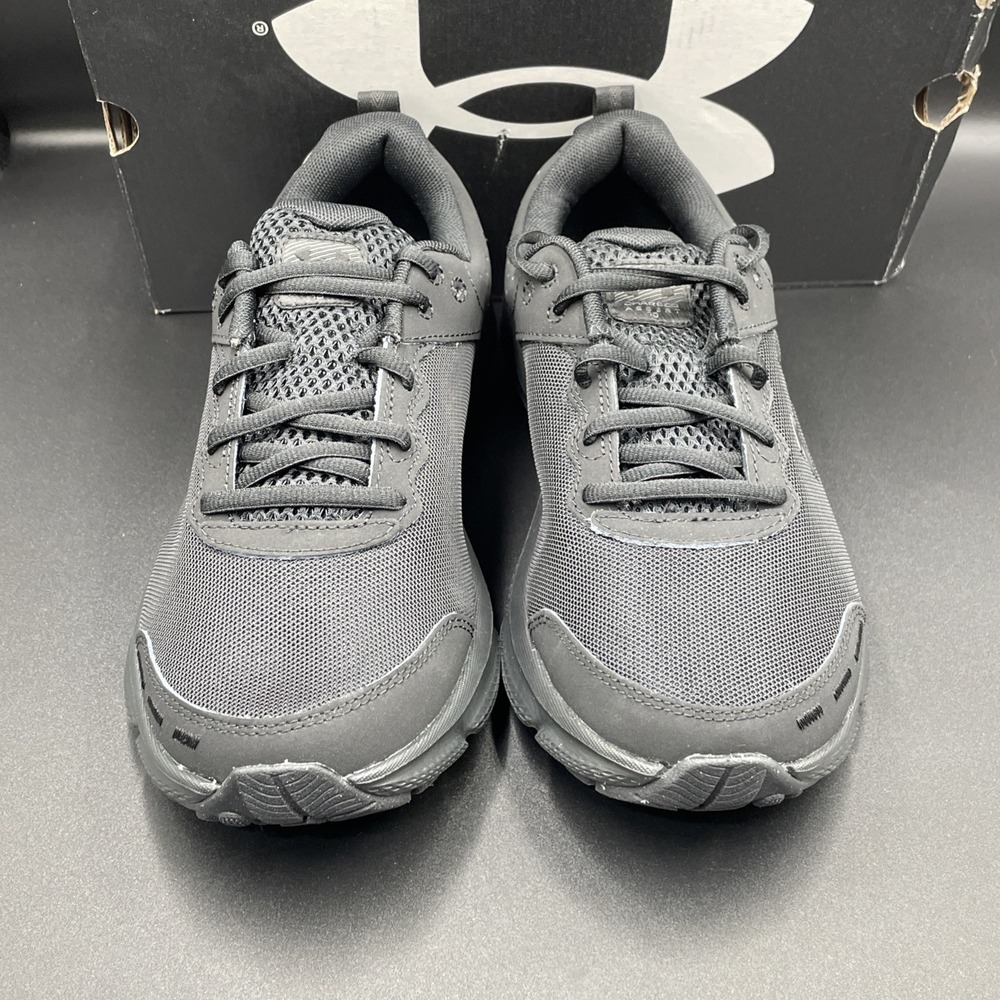 Under Armour Black Mens Sz 8 Charged+ Assert 10 Wide 4E Sneaker Running Shoes - Picture 2 of 7